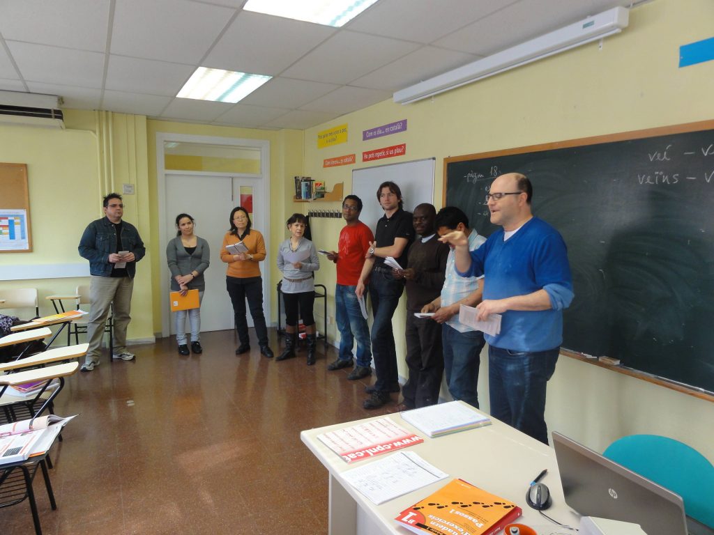 Activitat del Dia Mundial de la Poesia al Centre de Normalització Lingüística de Tarragona