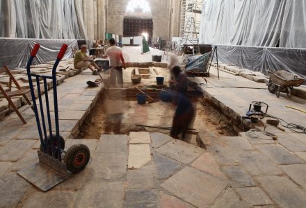 Excavacions a la Catedral de Tarragona. Foto: Manel Granell
