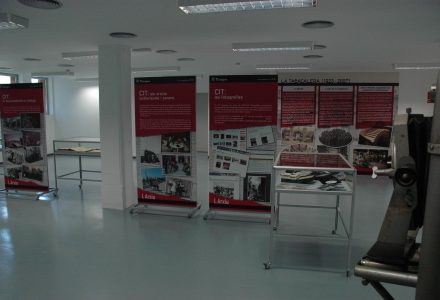 Vestíbul i sala d'exposicions de L'Arxiu