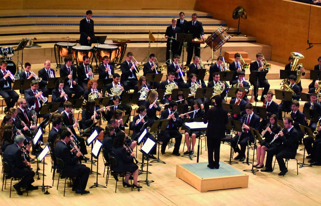 Imatge promocional de la Banda Simfònica Unió Musical de Tarragona. Foto cedida