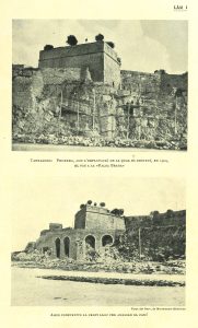 Pedrera del Camp de Mart publicat a: Passeig Arqueològic de la Falsa Braga. Jeroni Martorell, 1933. BHMT